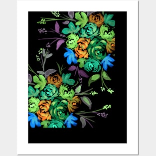 Floral Bouquet Nr. 3 Pattern Posters and Art